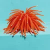 Artificial Coral Plant Sea Anemone Orange Color