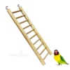 Natural Wooden Ladder For Birds 10 Stairs