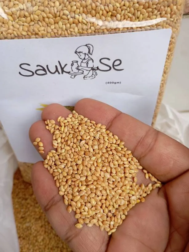 Handful Of Sauk Se Kangni Seed Small Delux For Birds 100 Percent Nutritious Meal
