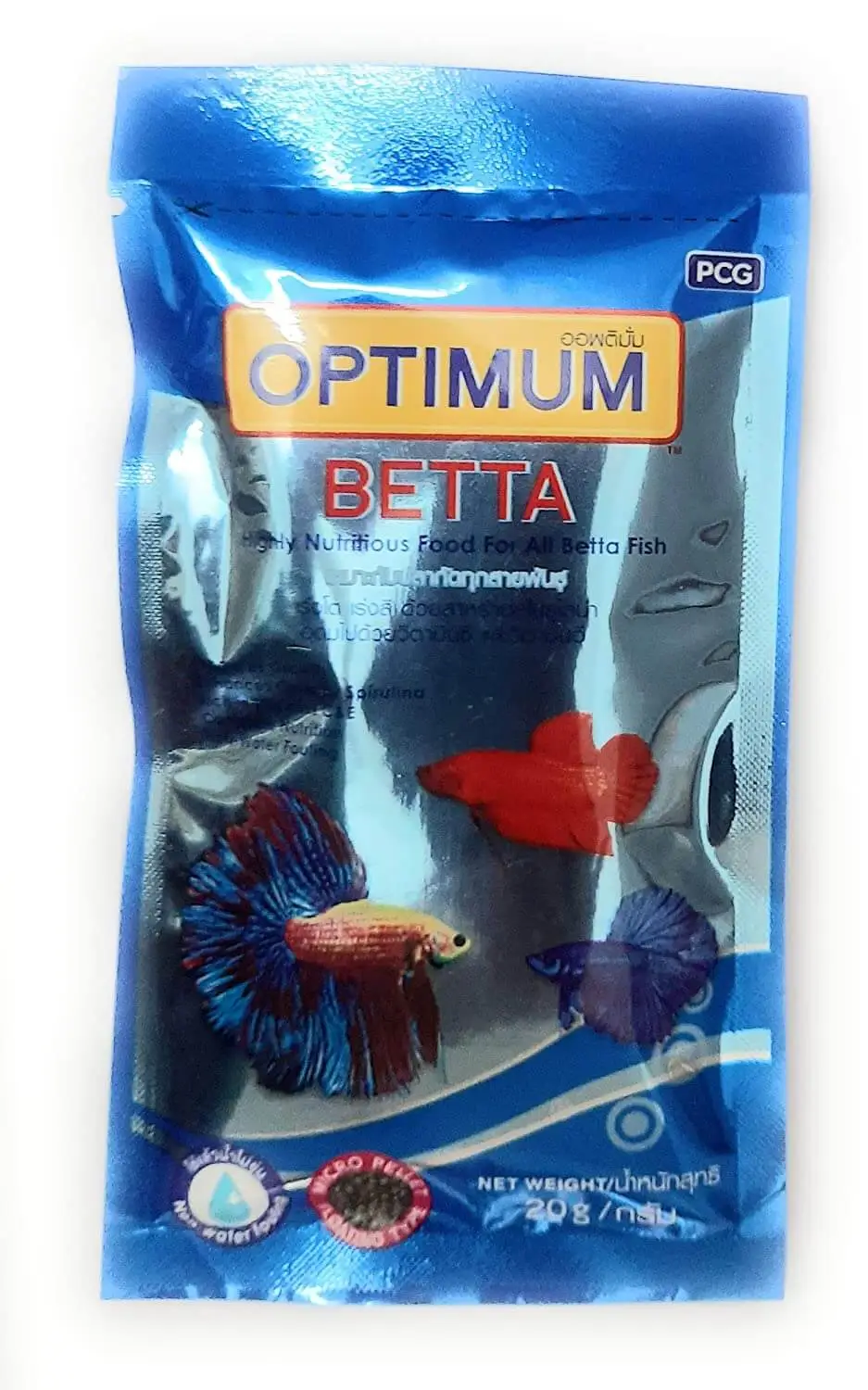 Buy Optimum Betta Fish Food 20gm Sauk Se All in one hobby shop