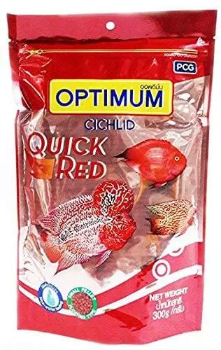 Optimum Cichlid Quick Red 300gm