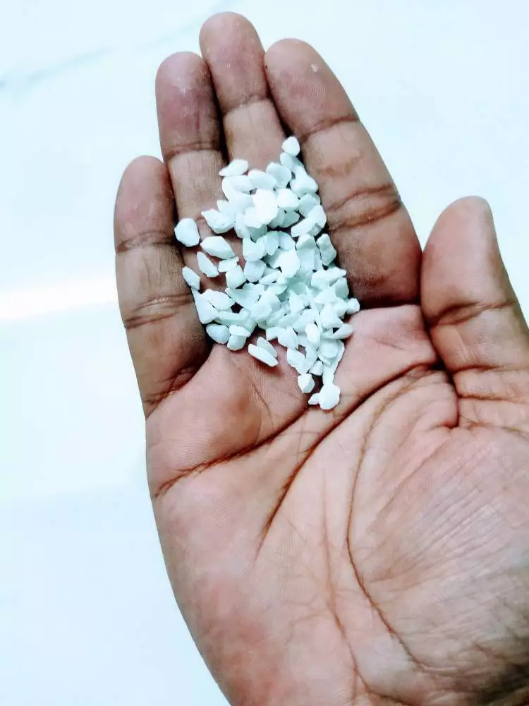Small White Stone Chips for Aquarium